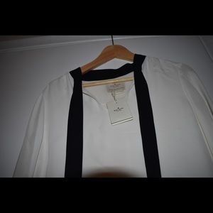 Black and White Bow Tie Dress